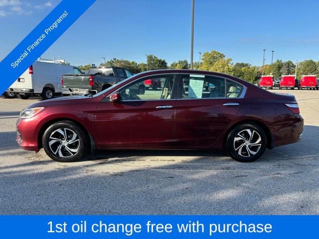 Used 2016 Honda Accord LX with VIN 1HGCR2F35GA098965 for sale in Freeland, MI