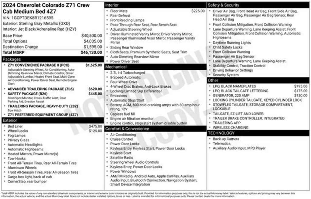 Used 2024 Chevrolet Colorado Z71 Truck