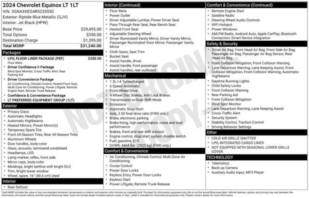 Used 2024 Chevrolet Equinox LT SUV