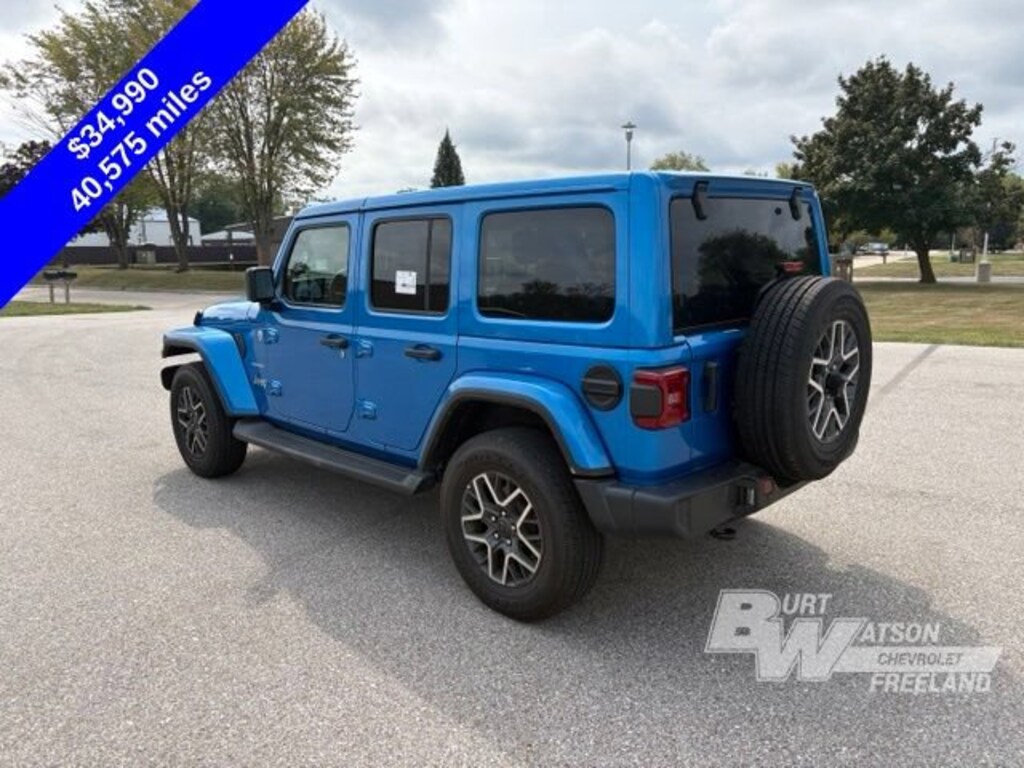 Used 2024 Jeep Wrangler Sahara