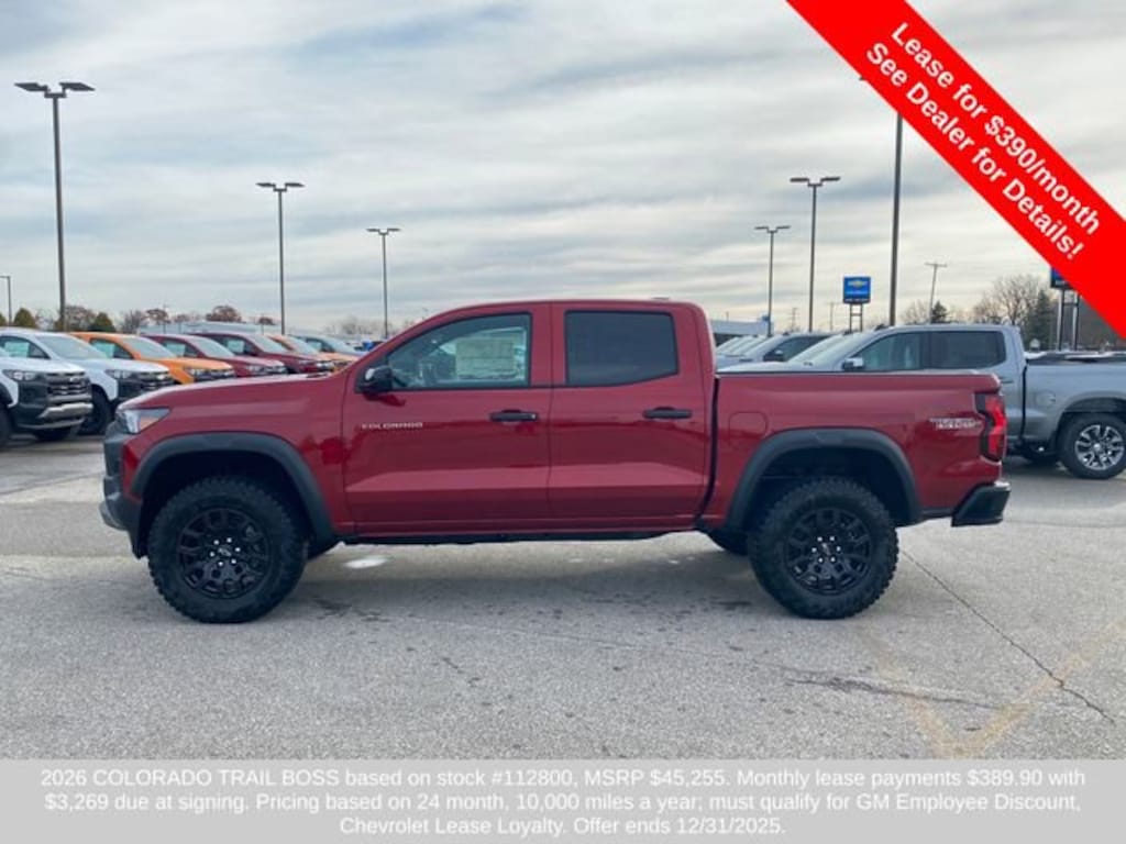 New 2026 Chevrolet Colorado Trail Boss Truck