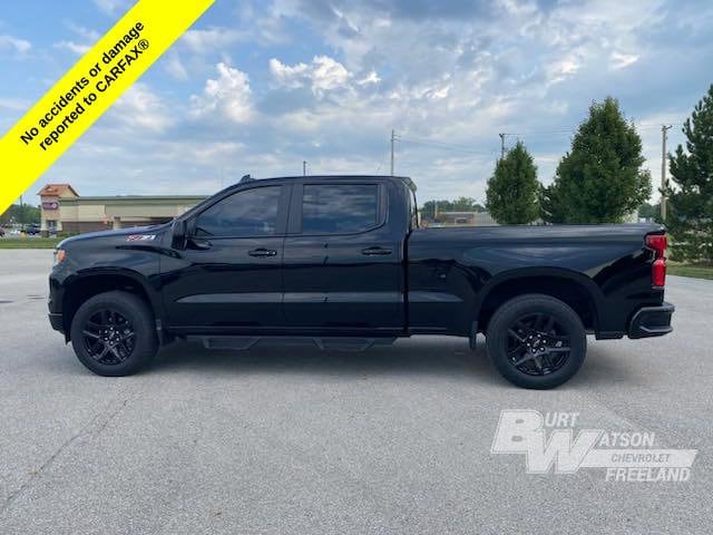 Used 2022 Chevrolet Silverado 1500 RST with VIN 1GCUDEED3NZ586937 for sale in Freeland, MI