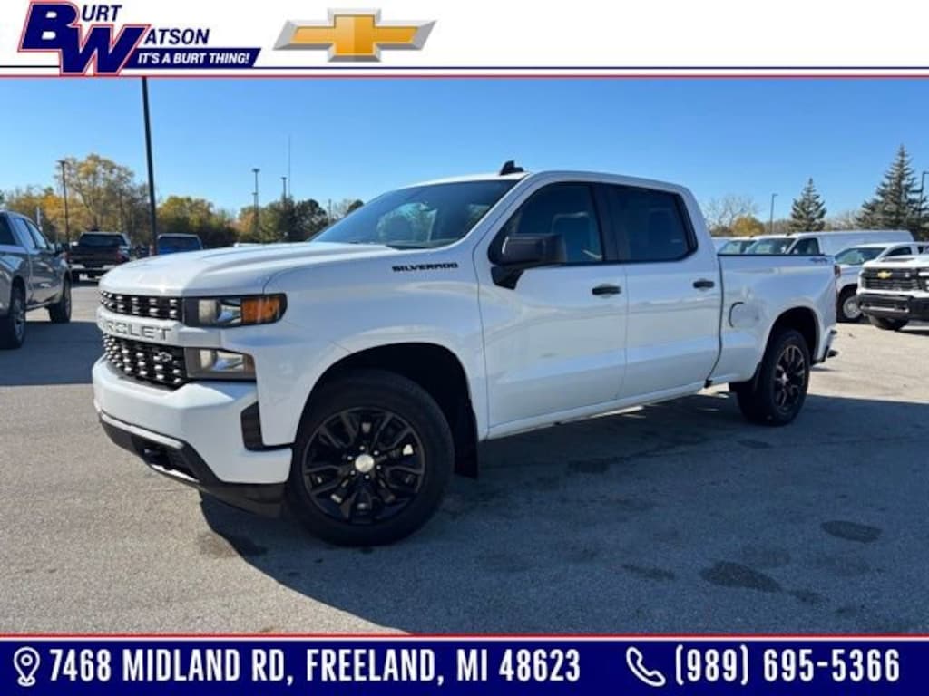 Used 2021 Chevrolet Silverado 1500 Custom Truck