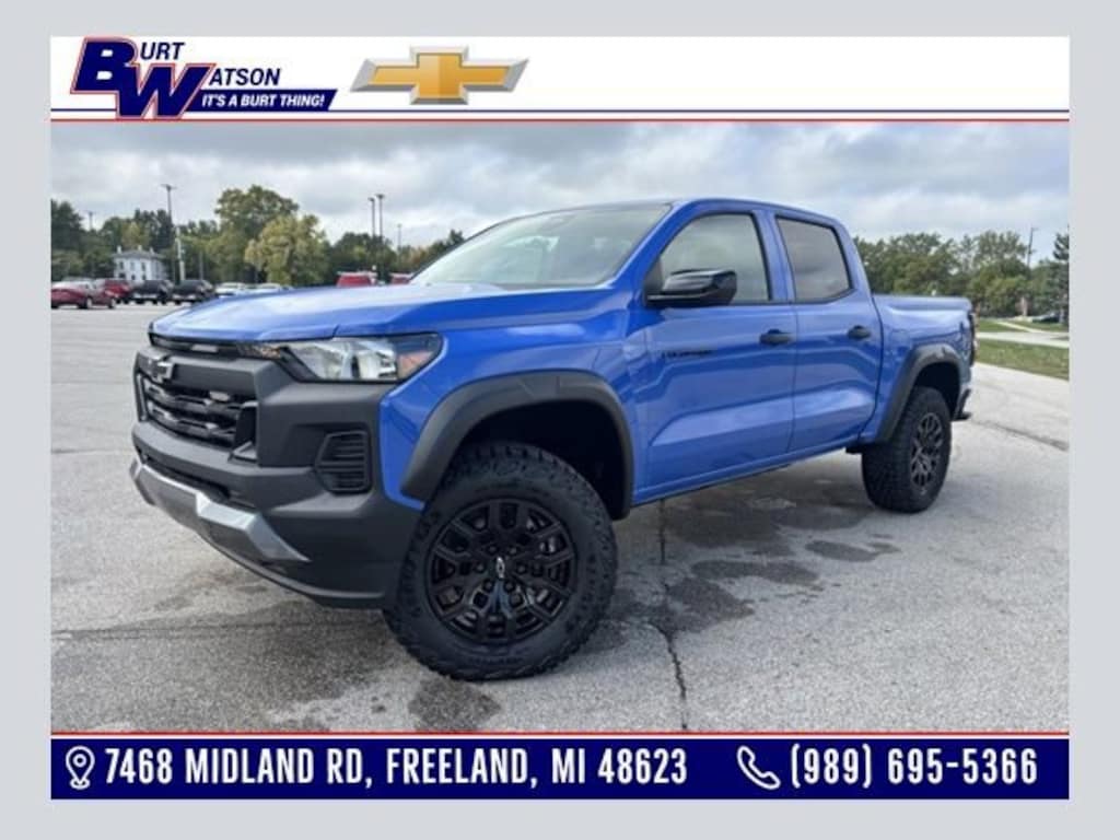 New 2026 Chevrolet Colorado Trail Boss Truck
