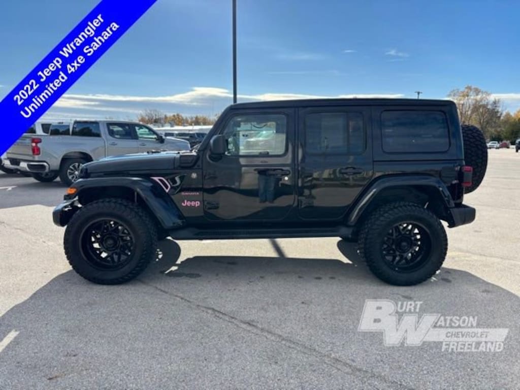 Used 2022 Jeep Wrangler 4xe Unlimited Sahara