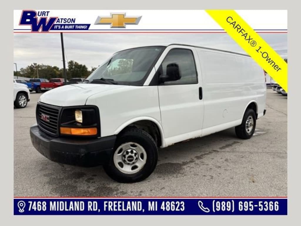 Used 2013 GMC Savana Cargo 2500 RWD 2500 135 Van