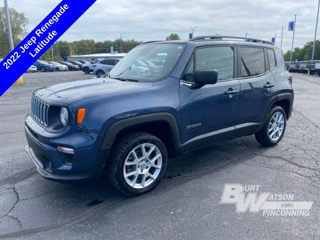 Used 2022 Jeep Renegade Latitude with VIN ZACNJDB13NPN48329 for sale in Pinconning, MI