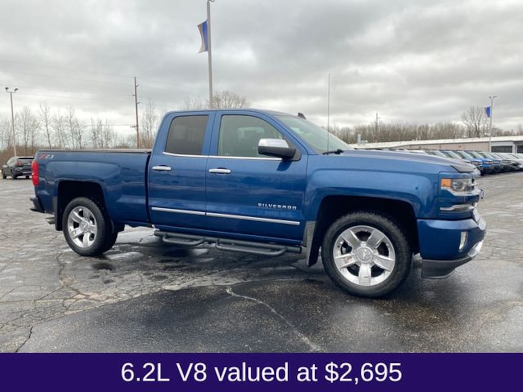 Used 2018 Chevrolet Silverado 1500 LTZ Truck Double Cab