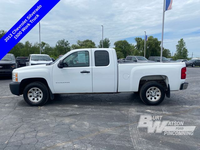 Used 2013 Chevrolet Silverado 1500 Work Truck with VIN 1GCRCPEX4DZ178864 for sale in Pinconning, MI