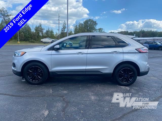 Used 2019 Ford Edge SEL with VIN 2FMPK4J95KBB15610 for sale in Pinconning, MI