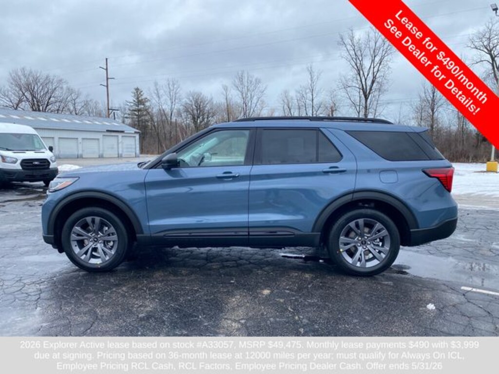 New 2026 Ford Explorer Active SUV