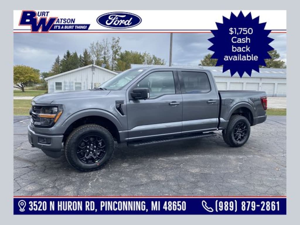 New 2025 Ford F-150 XLT Truck SuperCrew Cab