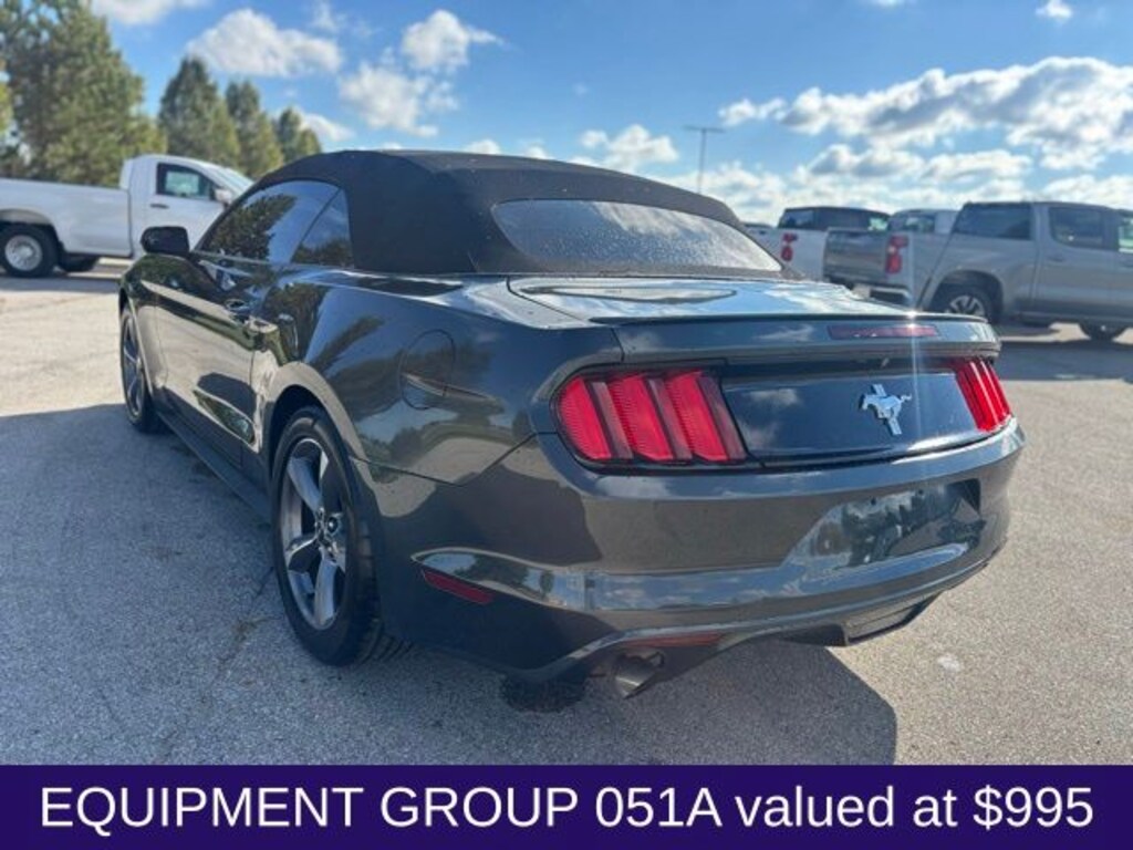 Used 2015 Ford Mustang V6 Convertible