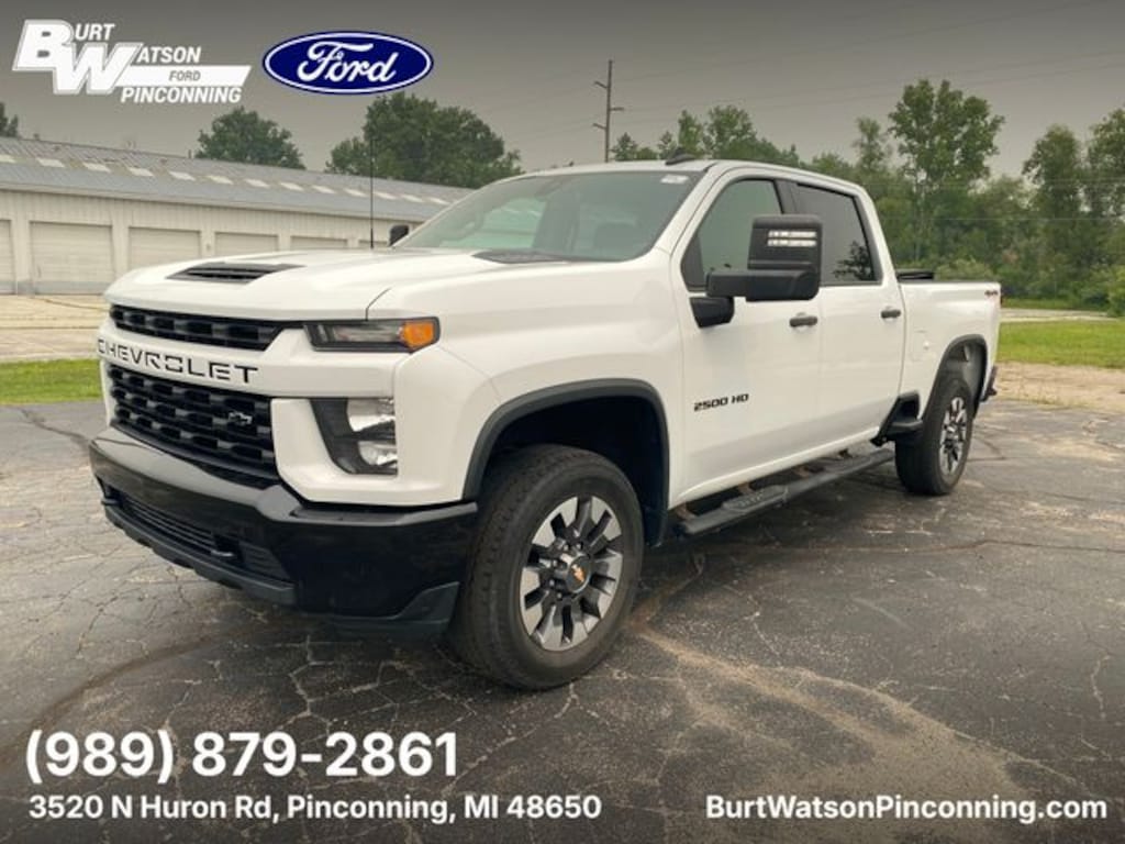 Used 2021 Chevrolet Silverado 2500HD Custom Truck Crew Cab