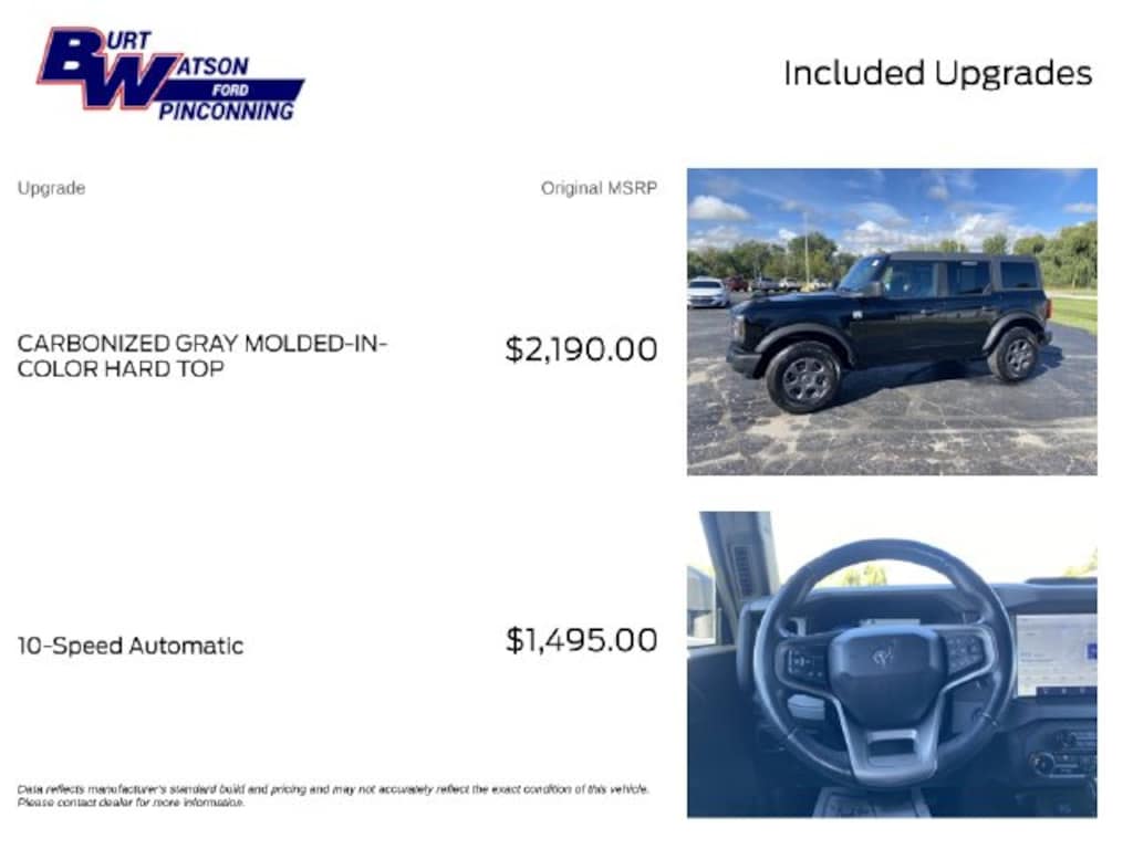 Used 2024 Ford Bronco Big Bend SUV