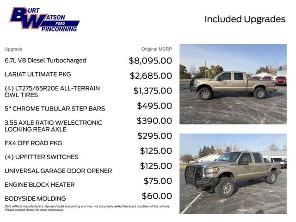 Used 2013 Ford F-250SD Lariat Truck Crew Cab