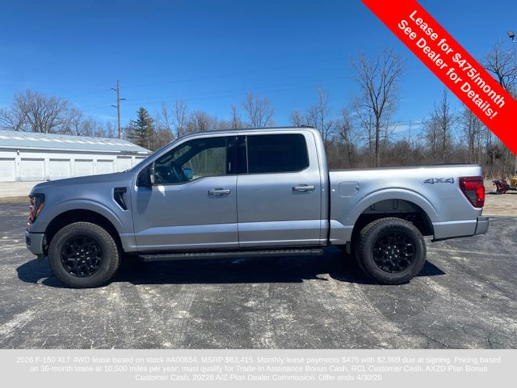 New 2026 Ford F-150 XLT Truck SuperCrew Cab