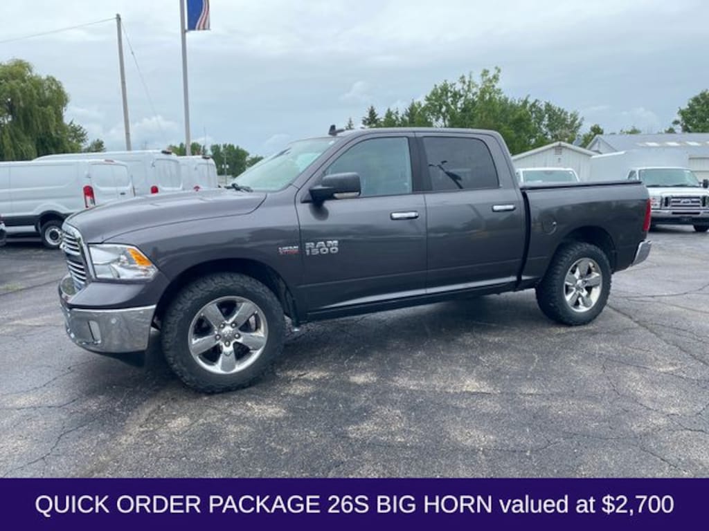 Used 2017 Ram 1500 Big Horn Truck Crew Cab