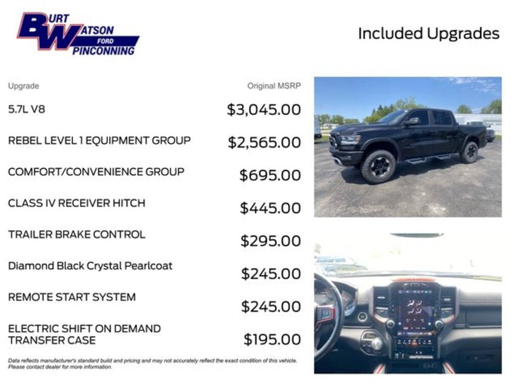 Used 2023 Ram 1500 Rebel Truck Crew Cab