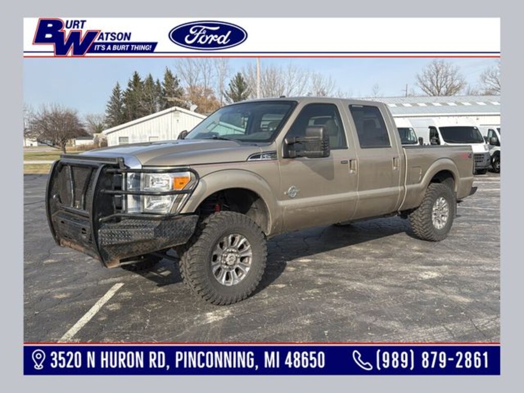 Used 2013 Ford F-250SD Lariat Truck Crew Cab