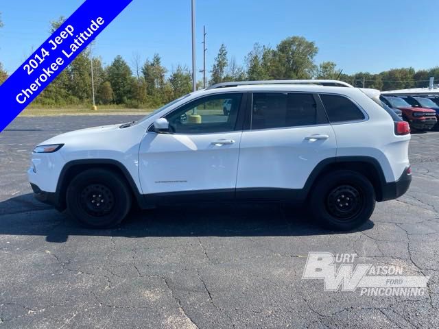 Used 2014 Jeep Cherokee Latitude with VIN 1C4PJLCB9EW275185 for sale in Pinconning, MI