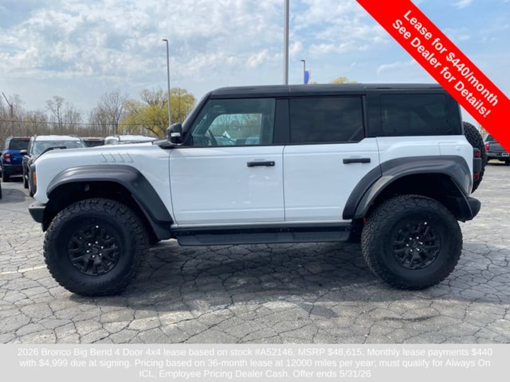 New 2024 Ford Bronco Raptor SUV