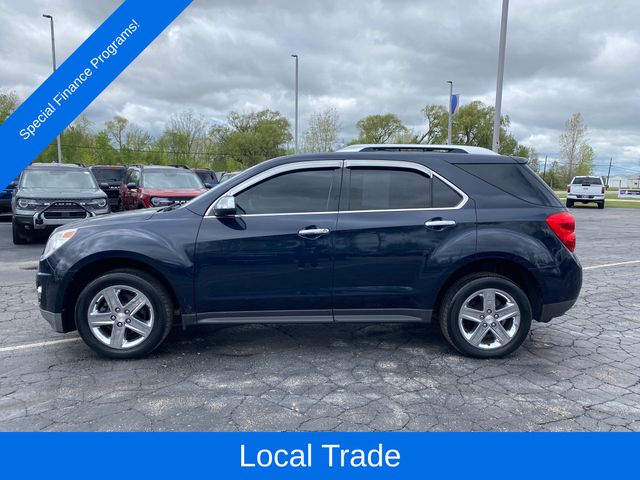 Used 2015 Chevrolet Equinox LTZ with VIN 2GNALDEK5F6305501 for sale in Pinconning, MI