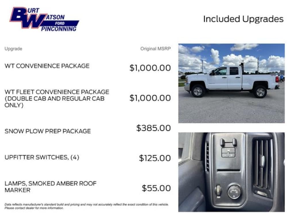 Used 2019 Chevrolet Silverado 2500HD Work Truck Truck Double Cab