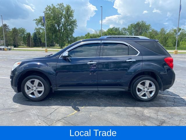 Used 2015 Chevrolet Equinox LTZ with VIN 2GNALDEK5F6305501 for sale in Pinconning, MI