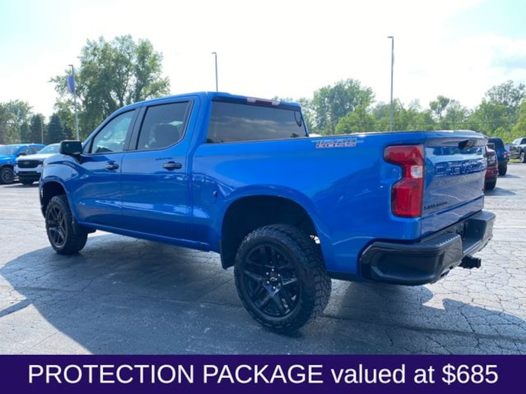 Used 2022 Chevrolet Silverado 1500 LT Trail Boss Truck Crew Cab