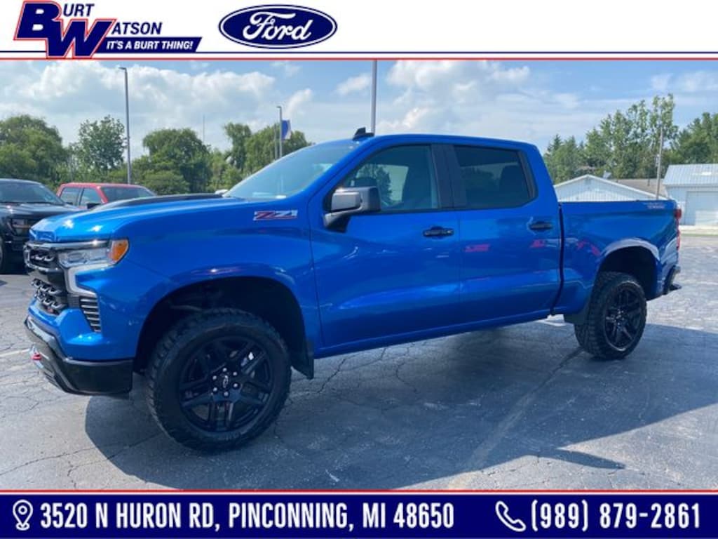 Used 2022 Chevrolet Silverado 1500 LT Trail Boss Truck Crew Cab