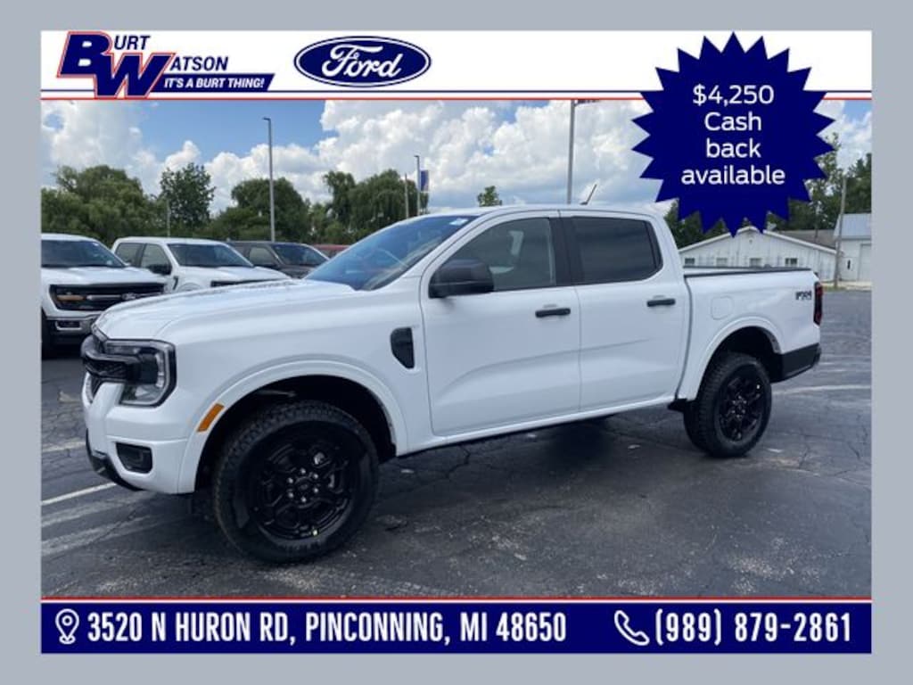 New 2025 Ford Ranger XLT Truck SuperCrew