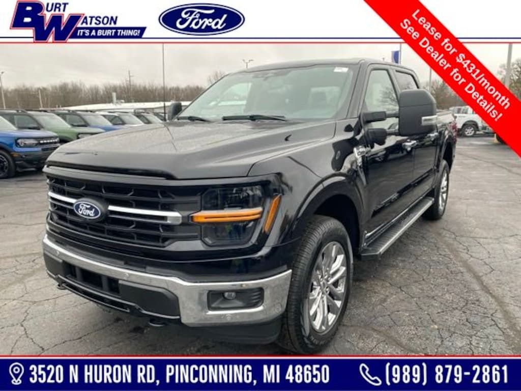 New 2024 Ford F-150 XLT Truck SuperCrew Cab