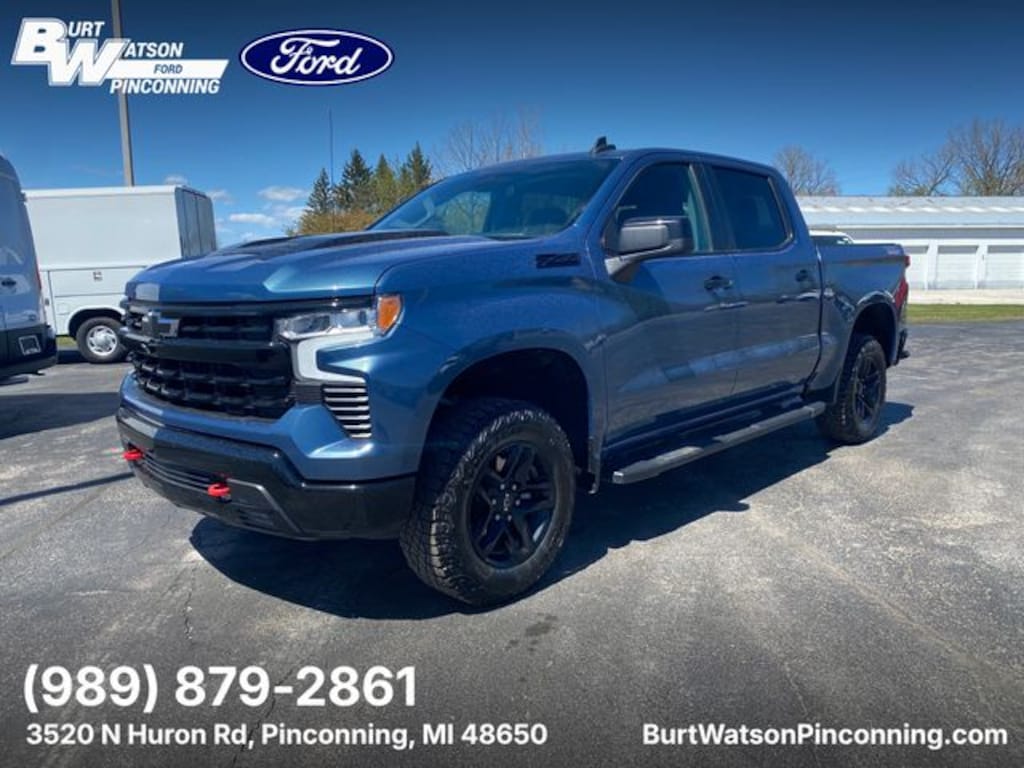 Used 2024 Chevrolet Silverado 1500 LT Trail Boss Truck Crew Cab