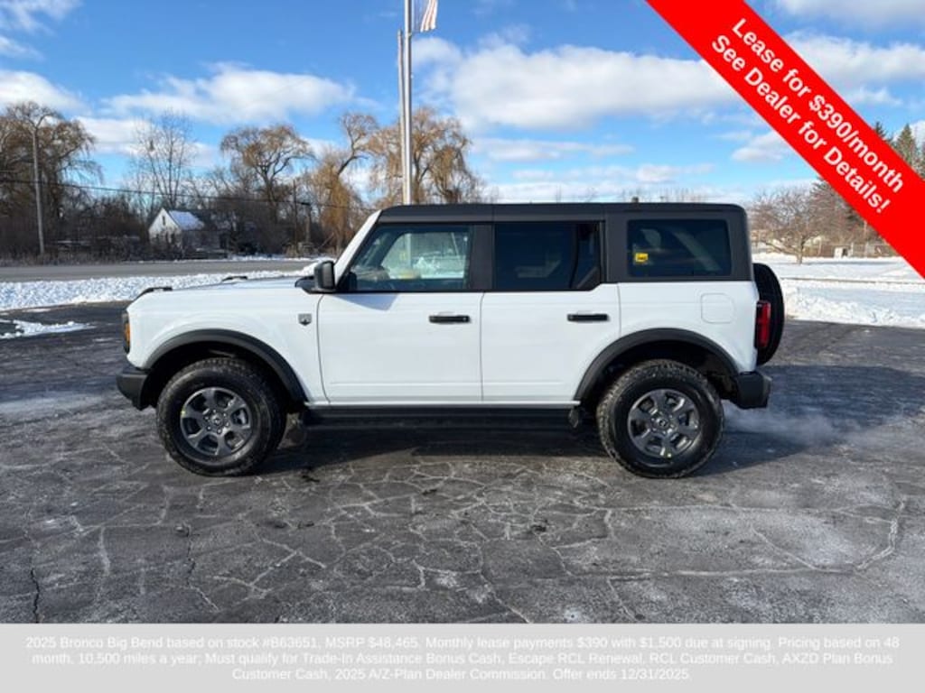 New 2025 Ford Bronco Big Bend SUV