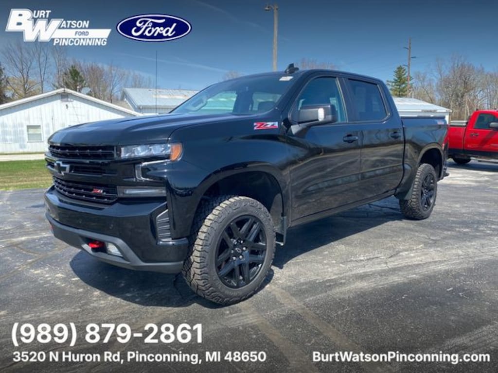 Used 2022 Chevrolet Silverado 1500 LTD LT Trail Boss Truck Crew Cab