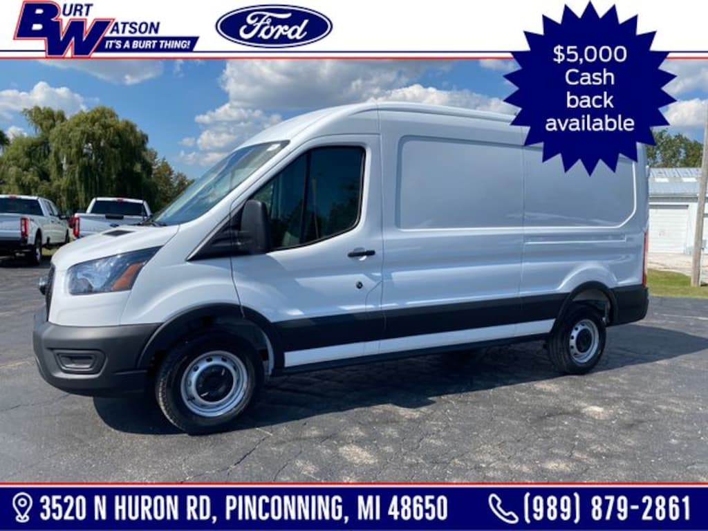 New 2025 Ford Transit-250 Base Van Medium Roof Van