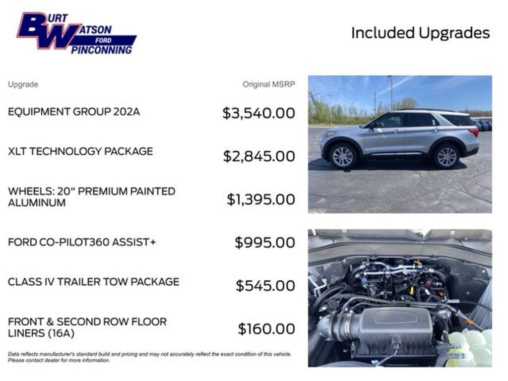New 2024 Ford Explorer XLT SUV