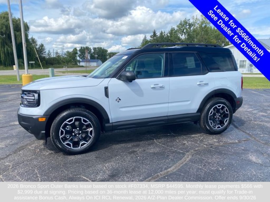 New 2026 Ford Bronco Sport Outer Banks SUV