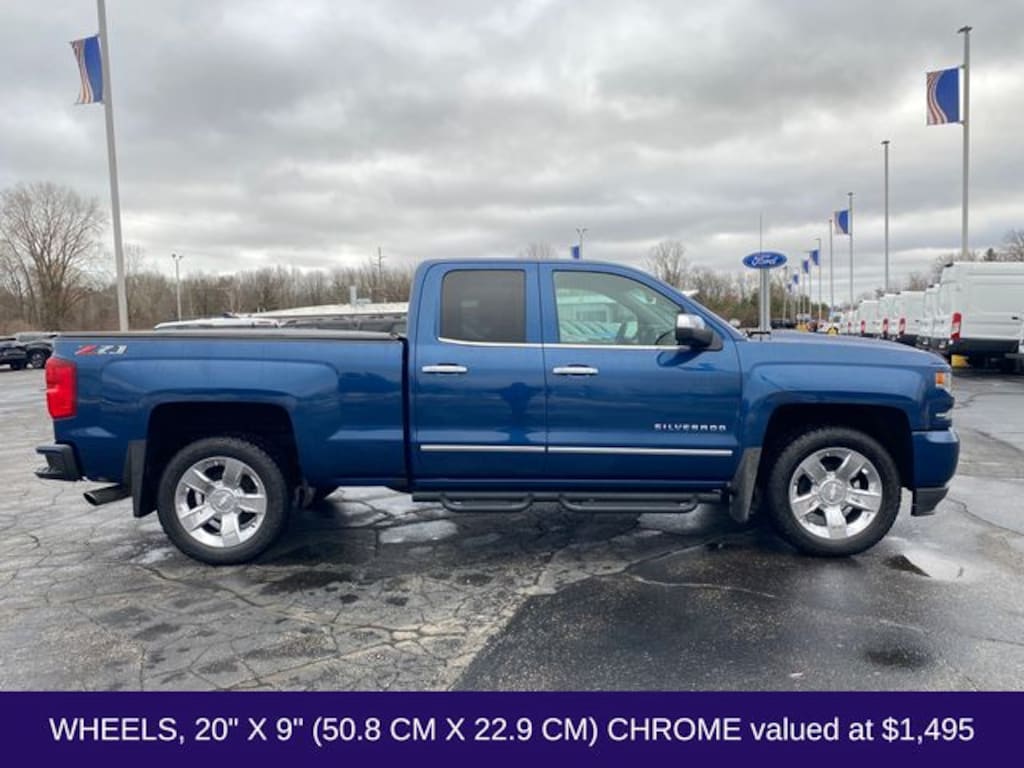Used 2018 Chevrolet Silverado 1500 LTZ Truck Double Cab