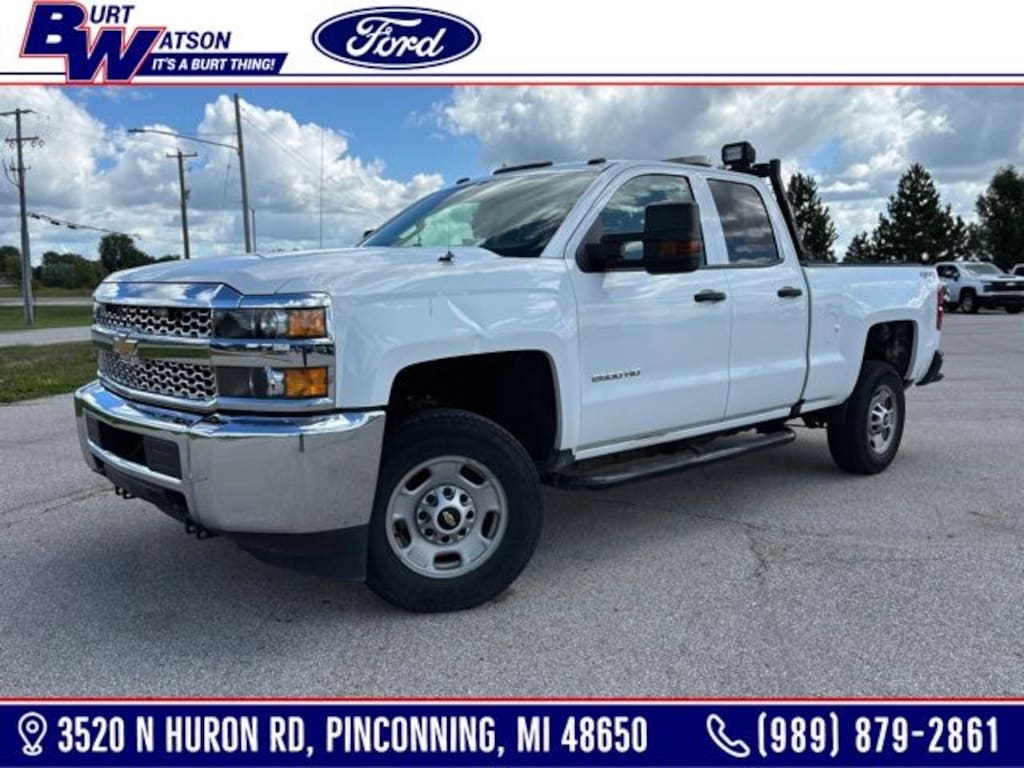 Used 2019 Chevrolet Silverado 2500HD Work Truck Truck Double Cab