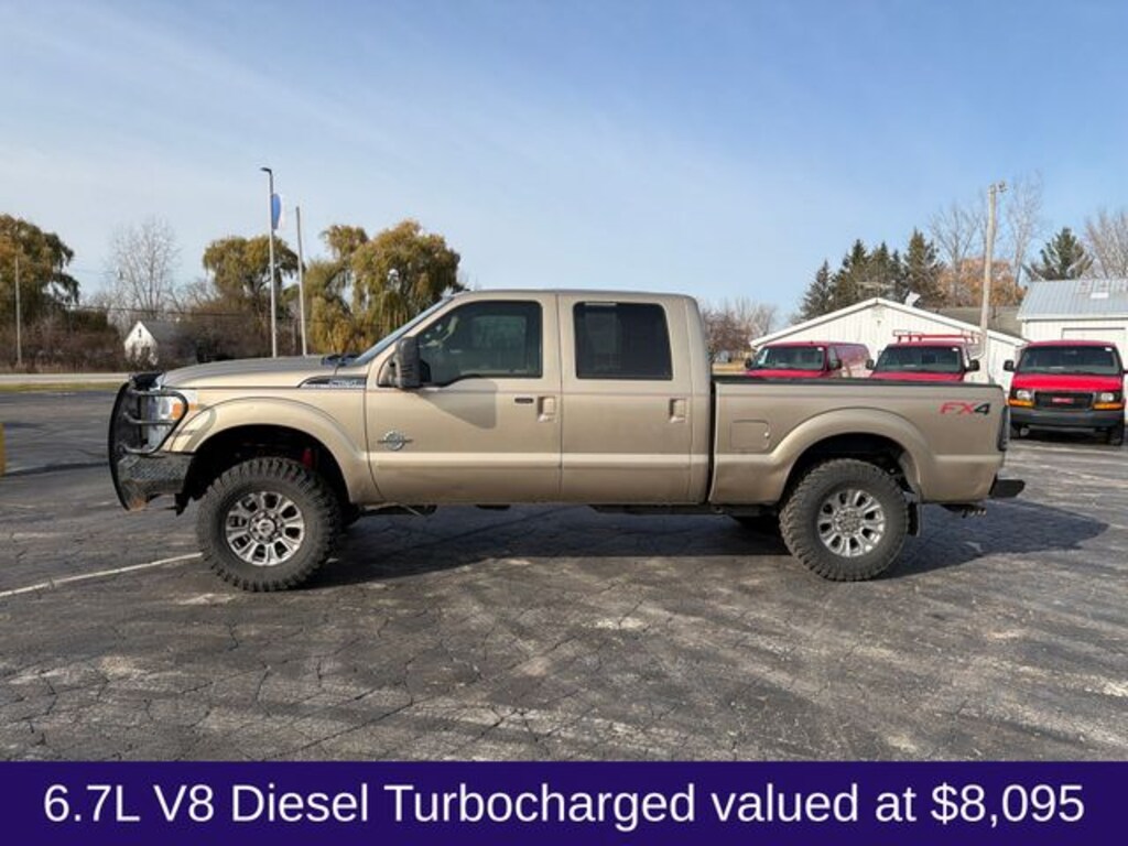 Used 2013 Ford F-250SD Lariat Truck Crew Cab