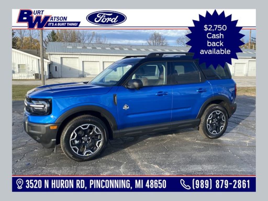 New 2025 Ford Bronco Sport Outer Banks SUV