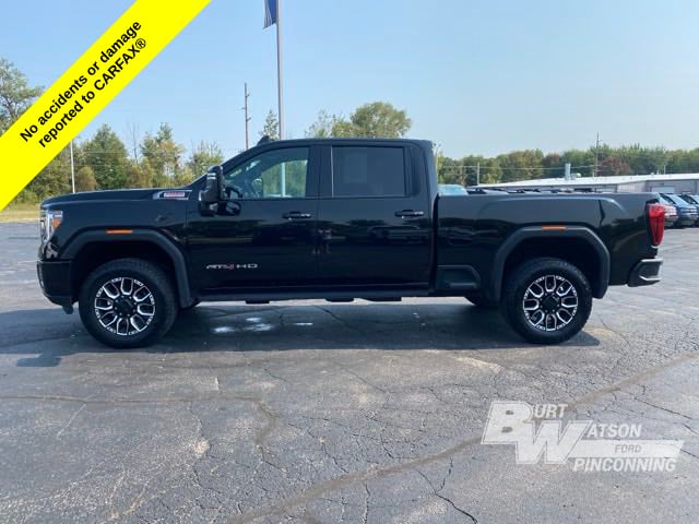 Used 2023 GMC Sierra 2500HD AT4 with VIN 1GT49PEY1PF101800 for sale in Pinconning, MI