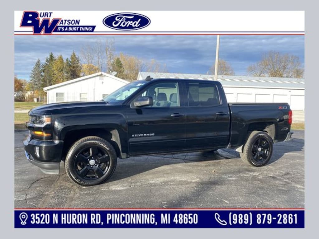 Used 2018 Chevrolet Silverado 1500 LT Truck Crew Cab