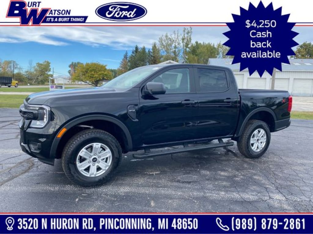 New 2025 Ford Ranger XL Truck SuperCrew