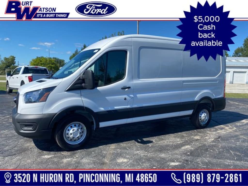 New 2025 Ford Transit-150 Base Van Medium Roof Van