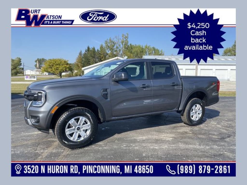 New 2025 Ford Ranger XL Truck SuperCrew