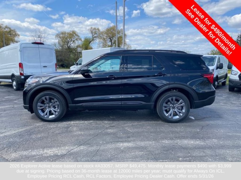 New 2026 Ford Explorer Active SUV