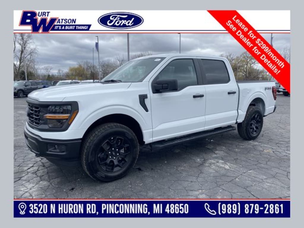 New 2025 Ford F-150 STX Truck SuperCrew Cab